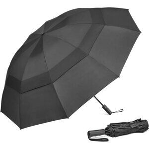 42/46/54/62 Inch Large Golf Umbrella Compact Reverse Travel Umbrella